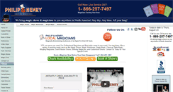 Desktop Screenshot of philipandhenry.com
